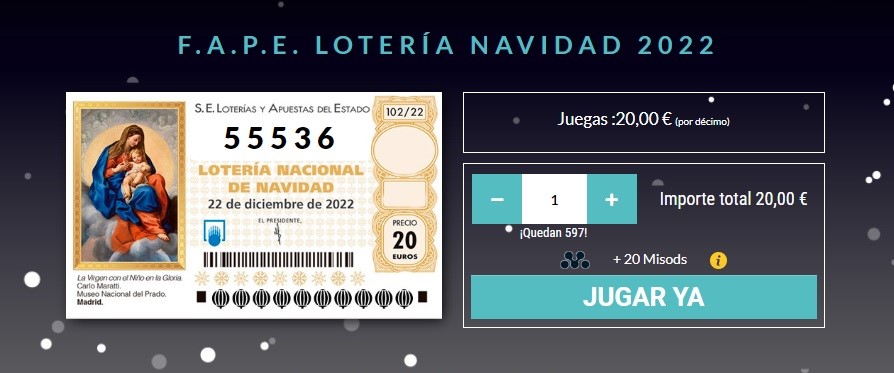 Loteria FAPE 2022