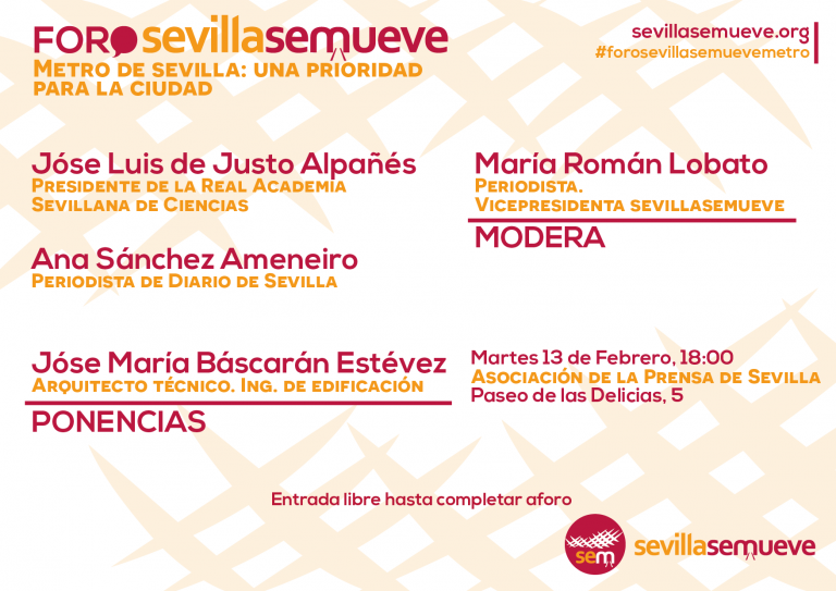 cartel foro sevillasemueve